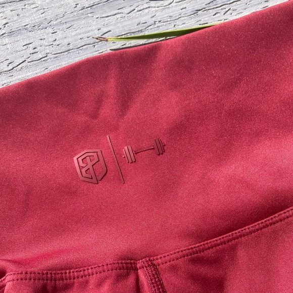 BORN PRIMITIVE x Barbella - Cabernet High Waist Synergy Full Length Leggings - M - Picture 4 of 13